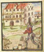 Herrenschießhaus in den Nürnberger Hausbuechern 1586