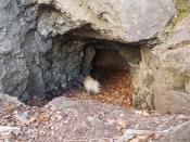Eingang der richtigen Höhle
