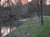 Die alte Holzbrücke