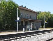 ehemaliges Empfangsgebäude 'Burgbernheim Bahnhof'