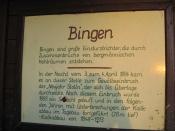 Bingen (ehemaliges Schild in der Nähe des Caches)
