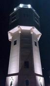 Wasserturm bei Nacht