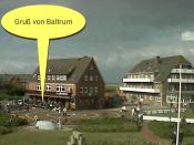 Webcam Baltrum Dorfplatz (Beispiel)
