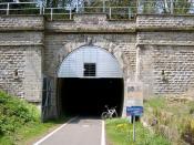 Ost-Portal des Milseburgtunnels
