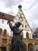 Rathaus Amberg mit Hochzeitsbrunnen