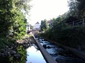 Fischtreppe im Mühlenteich