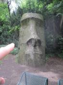 Beispielfoto mit Finger