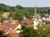 Altstadt mit Kirchturm