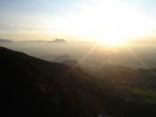 Blick auf Salzburg am Abend