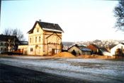 Bahnhof Voerde kurz vor dem Abriss 1980