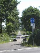 Bahntrasse in Richtung Röbel