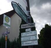Bushaltestelle 'Hauptstr.' in Ezelsdorf
