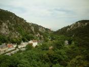 Ausblick vom Klettersteig