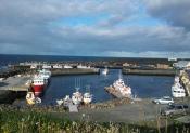 Harbour of Grímsey Island