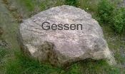 Gedenkstein Gessen