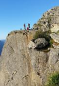 Blick auf den Preikestolen