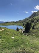 Aussicht über den Cache hinweg