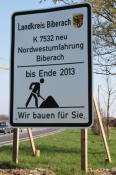 ehmaliges Schild