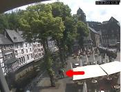 Beispiel: Webcam Monschau mit Landschildkroete