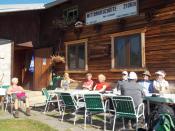 Wetterkreuzhütte - Terrasse