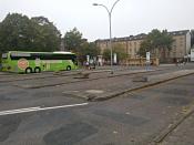 Fernbus im ZOB Stralsund