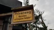 Ein wirklicher Privatweg