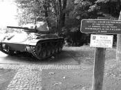 amerikanischer Panzer im Spicherer Wald