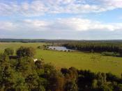 Blick zum Naturschutzgebiet Gräninger See