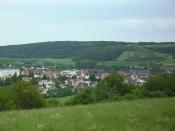 Aussicht vom Cache auf Hardheim