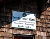 Pause auf der Lenggrieser Hütte