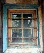 Fenster des alten Jägerhauses