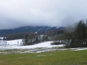Der Winter verlässt ungern das Riedbachtal
