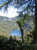 Blick vom Cache auf den Steirersee