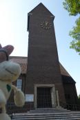 Beispiel zu 3: Christuskirche mit Landschildkroete