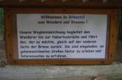 Infotafel Briesetal