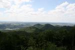 Blick vom Breiberg auf Drachenfels und Nonnenstromberg