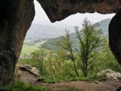 Aussicht aus der Höhle