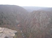 Blick ins Bodetal