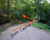 Weg zum Cache