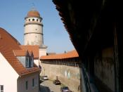 begehbarer Wehrgang mit Löpsinger Tor