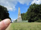 Logbeispielfoto mit Finger
