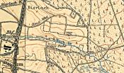 Historische Karte von 1950 - Erlangen, Bachgraben