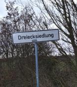 Nochmal Dreieckssiedlung 