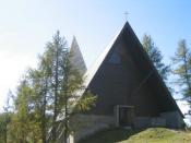 Bergkirche Tauplitzalm Eingang