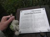 Beispiel: Infoschild mit Landschildkroete