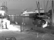 Travemünde Traveblick Ostsee (Cam 4) Nacht