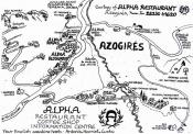 Karte Azogires (von Alpha Restaurant)