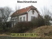 Maschinenhaus in Hiltersdorf am Bahnhof