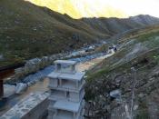 Clarahütte (2038m) - Wasserwerk, Zufluß