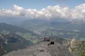 Sicht vom Gipfelkreuz / View from the cross